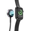 HOCO ładowarka indukcyjna 2w1 do Apple Watch + kabel ładowania do Iphone CW54 czarna